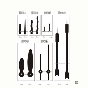 Grande <span class=keywords><strong>reloj</strong></span> puntero brazos de metal grande <span class=keywords><strong>reloj</strong></span> manos - Product Image 6