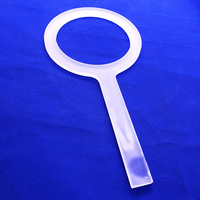 Anneau en verre de quartz usiné de haute précision, dépoli, de marque Tengjun, origine Jiangsu, maille 200, pour la vente en gros