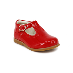 Choozii Casual di Lusso di Tendenza Piccoli Pattini Delle Ragazze Della Principessa Partito Rosso Mary Jane Scarpe - Product Image 2