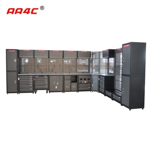 AA4C auto repair tool cabinet worktable work bench tools trolley vehicle tools storage M type