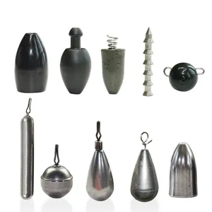 Wholesale Fishing Tungsten Sinker Wholesale Round Head Tungsten Sinker Fishing Weight