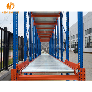 Hiệu quả cao công nghiệp Kệ <span class=keywords><strong>FIFO</strong></span> nhiệm vụ nặng nề kho kệ lưu trữ Kệ trọng lực dòng chảy Pallet giá - Product Image 4