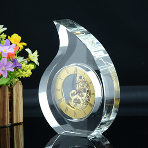 Cá Nhân Tùy Chỉnh Văn Phòng Trang Trí Bàn Bàn <span class=keywords><strong>K9</strong></span> Pha Lê Kính Đồng Hồ Cho Đám Cưới Quà Lưu Niệm Kinh Doanh Quà Tặng MH-BZ0140 - Product Image 6