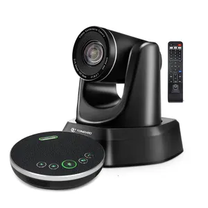 Tongveo Videoconferentiegroep Usb3.0 Bt Videoconferentiesysteem, Inclusief 1080P Camera Bluetooth Speakerphone Afstandsbediening