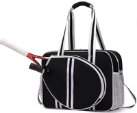 Sac fourre-tout en polyester PU personnalisé de haute qualité KUAIQIU, bandoulière réglable et porté en bandoulière pour hommes et femmes, sac pour raquette de pickleball