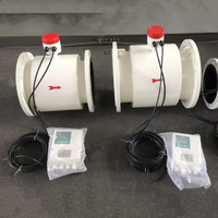 Medidor de Flujo Electromagnético Digital OEM con Electrodos de Acero Inoxidable SS316L, Conexión de Brida, Rango Personalizable para Líquidos, Alta Precisión