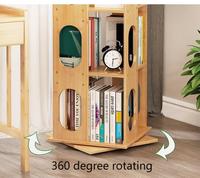 Présentoir acrylique de conception classique coloré multicouche 360 support d'armoire organisateur rotatif