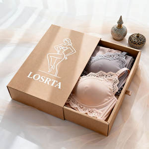 मैट लैमिनेशन व्यवसाय नीले कठोर कार्डबोर्ड दराज प्रकार उपहार चश्मा आभूषण कॉस्मेटिक रेशम स्कार्फ पैकेजिंग स्लाइडिंग दराज बॉक्स - Product Image 2