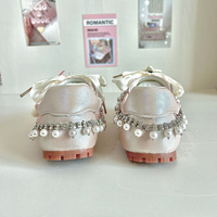 Breloques de chaussures DIY style Balletcore avec perles et papillons pour baskets, clips de chaussures à nœuds en ruban style Coquette, accessoires de bijoux (uniquement)