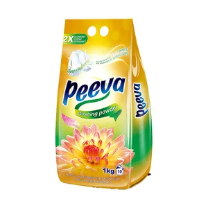 PEEVA OEM和ODM专业洗涤剂粉持久香味洗涤剂强力香水肥皂粉