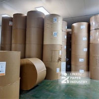 Rouleau de papier offset imprimé personnalisable en pâte de bois vierge enduit de PE, 300 g/m², imperméable, durable, de haute qualité, pour gobelets en papier