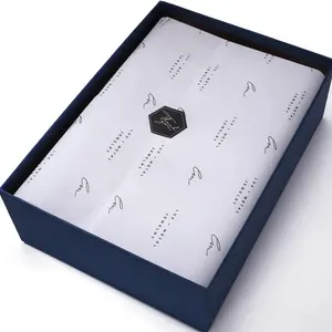 Papéis de embrulho personalizados, papel de embalagem de papel da marca de alta qualidade com adesivos de logotipo da empresa, 2023