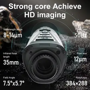 Caméra thermique HT-A16 35 mm, imageur thermique infrarouge 384x288, monoculaire thermique, vision nocturne 300 m - Product Image 5