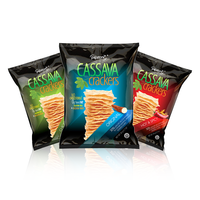 Sacs d'emballage alimentaire flexibles en plastique et aluminium pour chips, impression personnalisée, thermoscellables, sacs à pop-corn