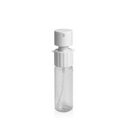 Bouteille Spray rétractable 10ml, en plastique, de forme ronde, Portable, pour recharge de parfum, d'eau, pour maquillage, new