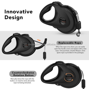 Custom Durable Nylon Rope Pet <strong>Dog</strong> Leash Reflective Feature New Rope <strong>Dog</strong> Walking Litter Fur Replaceable <strong>Dog</strong> Leash Manufacturer - Product Image 5
