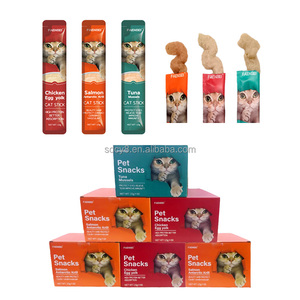 Receta Alta en Proteínas y Fibra, Ideal para Gatos de Interior, Nutritiva, 14g*5 Barritas de Golosinas para Gatos - Product Image 5