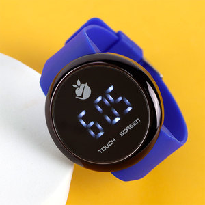 2024 fabbrica bagliore maschio e femmina studenti <span class=keywords><strong>bambini</strong></span> orologio sportivo Versatile sport digitale circolare orologio elettronico a LED - Product Image 5