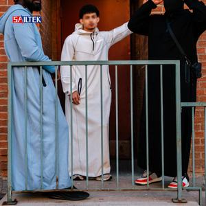 <span class=keywords><strong>Sweat</strong></span>-shirt à <span class=keywords><strong>capuche</strong></span> <span class=keywords><strong>long</strong></span> à fermeture éclair sur le côté, logo personnalisé, musulman, extérieur, streetwear, haute qualité, molleton lourd, <span class=keywords><strong>sweat</strong></span>-shirt à <span class=keywords><strong>capuche</strong></span> pour hommes - Product Image 3