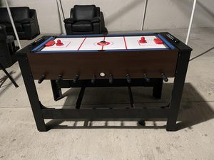 Mesa de Juego Multifuncional 2 en 1 Giratoria de 48''/54'', Mesa de Juego Combinada, Mesa de <span class=keywords><strong>Billar</strong></span>, Snooker y Futbolín - Product Image 6