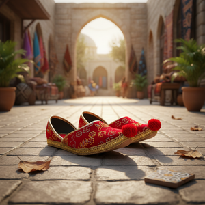 Traditional Turkish Pom Pom Sandal - Product Image 3