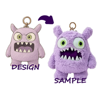 Porte-clés en peluche personnalisé, fabrication sur mesure, compatible CE CPC UKCA, par un fabricant de jouets professionnel