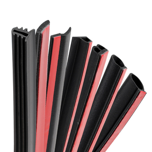 Burlete para puerta de coche personalizable tipo P Z D B, tira de sellado, autoadhesivo, espuma de goma EPDM, ventanas de procesamiento de soldadura - Product Image 3