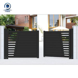 Cancello Scorrevole Personalizzato Prima con Pannelli in Legno Recuperato e Telaio in Acciaio Annerito per Proprietà in Stile Ranch - Product Image 6