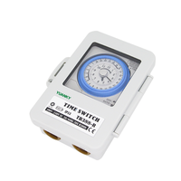 Nuevo Interruptor de Tiempo 20A R300h, Temporizador de Material Ignífugo con Temporización Precisa