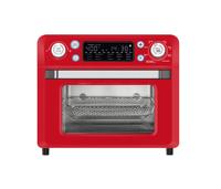 Friteuse à Air en acier inoxydable rouge, appareil pour la cuisine, usage domestique, sans huile
