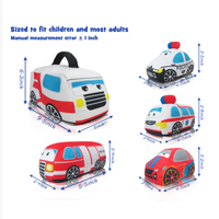 Parler jouet personnalisé musique parler en peluche voiture jouets cadeaux drôles pour enfants voitures de sauvetage en peluche jouet