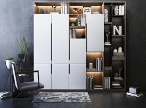 ขาตั้งตู้ทีวีไฟ LED แบบตั้งได้สำหรับโฮมเธียเตอร์ห้องนั่งเล่นหรือโรงแรมดีไซน์ทันสมัยและทนทาน - Product Image 6