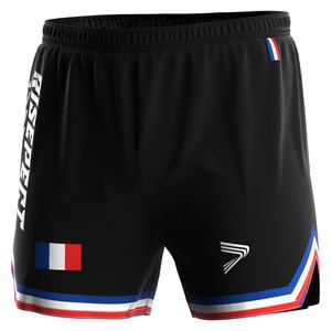 Shorts d'entraînement de la série Elite nationale, durables, à séchage rapide, respirants, flexibilité maximale pour MMA, BJJ, Jiu Jitsu No Gi - Product Image 1