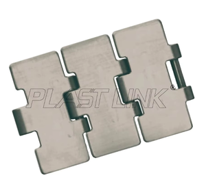 <span class=keywords><strong>PL</strong></span> 815 Автоматическая Прямая конвейерная планка из нержавеющей стали с стальной цепью и прямой пластиной - Product Image 1