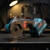 Meuleuse d'angle sans fil 20V professionnelle à batterie, sans balais, haute vitesse, pour le bricolage, avec gâchette pour disque de meulage de métal