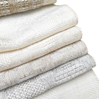 Tissu de rideau, modèles de rideaux en lin, texture naturelle douce, panneaux de draperie pour salon, chambre à coucher, fenêtre de ferme