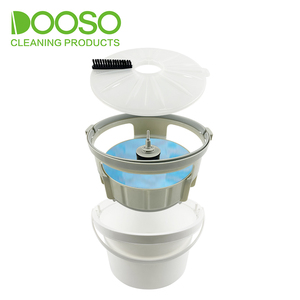 Serpillière télescopique rotative à sec et humide, seau à main libre, magique, serpillière rotative à 360 degrés pour le nettoyage des sols et le lavage - Product Image 6