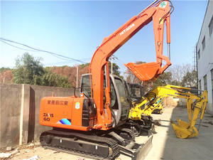 Miniexcavadora Hitachi ZX60 ZX120 ZX75 usada en buen estado, excavadora sobre orugas, motor de bomba, engranaje, caja de cambios, cojinete PLC - Product Image 5