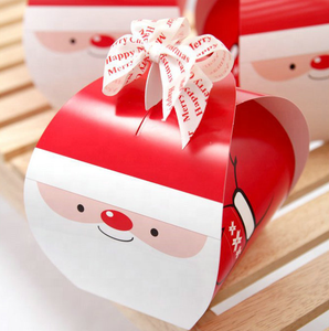 Snowman Shape <b>Christmas</b> Cookie <b>Box</b> Food Grade Paper Packaging <b>Box</b> for Biscuit Candy Chocolate Xmas Holiday Gift Treat <b>Box</b> - Product Image 2