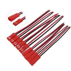 JST 2-контактный штекер для разъема, разъем для кабеля 22 AWG 10 см, 20 см - Product Image 1