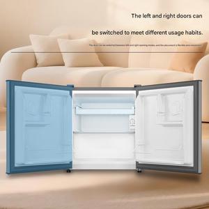 Mini-<span class=keywords><strong>réfrigérateur</strong></span> électrique à porte simple 43L argenté à refroidissement direct et dégivrage manuel pour usage domestique, hôtelier et en dortoir <span class=keywords><strong>Haier</strong></span> Energy - Product Image 4
