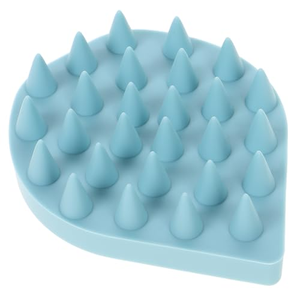 Cepillo de Pelo con Forma de Concha OEM y ODM, 77*73*33mm, Nuevo Diseño, Exfoliante de Silicona para el Cuero Cabelludo, Masajeador de Cuero Cabelludo para Bebés, Cepillo para Champú - Product Image 1
