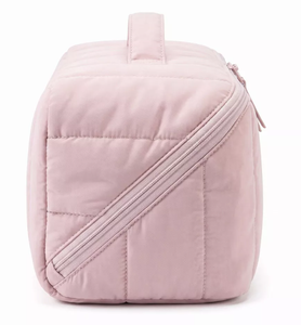 Open Flat Puffy Travel Makeup Bag Water-resistant Toiletry Bag for Women Portable Make up Organizer - Product Image 5