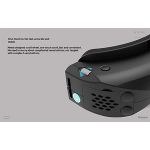 Lunettes vidéo FPV 5.8G SKYZONE 04O PRO avec double récepteur amélioré, casque OLED HD 720P - Product Image 3