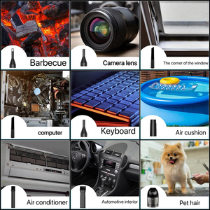 2-em-1 Super Poderoso Vácuo de Carro 9000PA OEM ODM Sem Fio <span class=keywords><strong>Hand</strong></span> <span class=keywords><strong>Held</strong></span> <span class=keywords><strong>Vac</strong></span> Limpador Portátil LED Multi-Bico para Carro Home Office Pet - Product Image 3