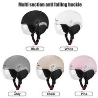 Casque de moto rétro 3/4 ouvert prêt à être expédié, populaire, style vintage, pour cruiser et ski, idéal pour la conduite hivernale