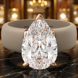 Bagues pour femmes en argent sterling 925 rhodié, exquises, étincelantes, en forme de goutte d'eau, entrelacées avec des zircons clairs, certifiées CMA - Product Image 3