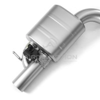 Compatible avec Audi A6/A7 C7 3.0T, échappement électronique à soupapes avant, intermédiaire et arrière, en acier inoxydable, double ou simple sortie, mise à niveau professionnelle