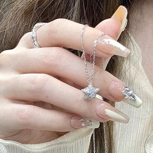 Conjunto de Collar y Pendientes de Plata de Ley S925 con Diamantes Completos, Corte Cojín, Joyería de Lujo de Alta Gama Inspirada en el Palacio - Product Image 3