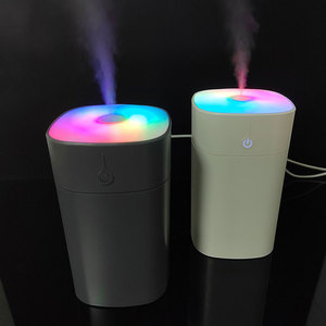 Không khí cầm tay humidificador mini siêu âm mát Mist tạo độ ẩm khuếch tán 400ml 7 màu <span class=keywords><strong>LED</strong></span> ánh sáng ban đêm cho phòng xe máy tính để bàn - Product Image 3